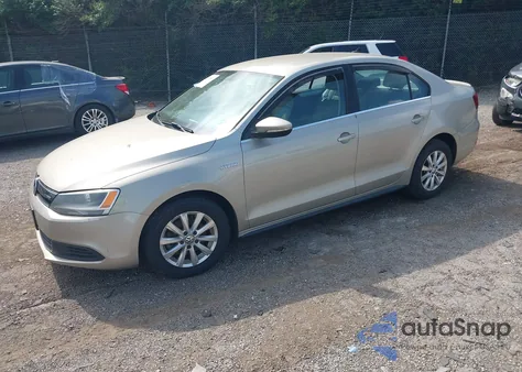 2013 Volkswagen Jetta Hybrid Se из США, поврежденный, VIN 3VW637AJ8DM238647